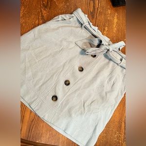 button skirt